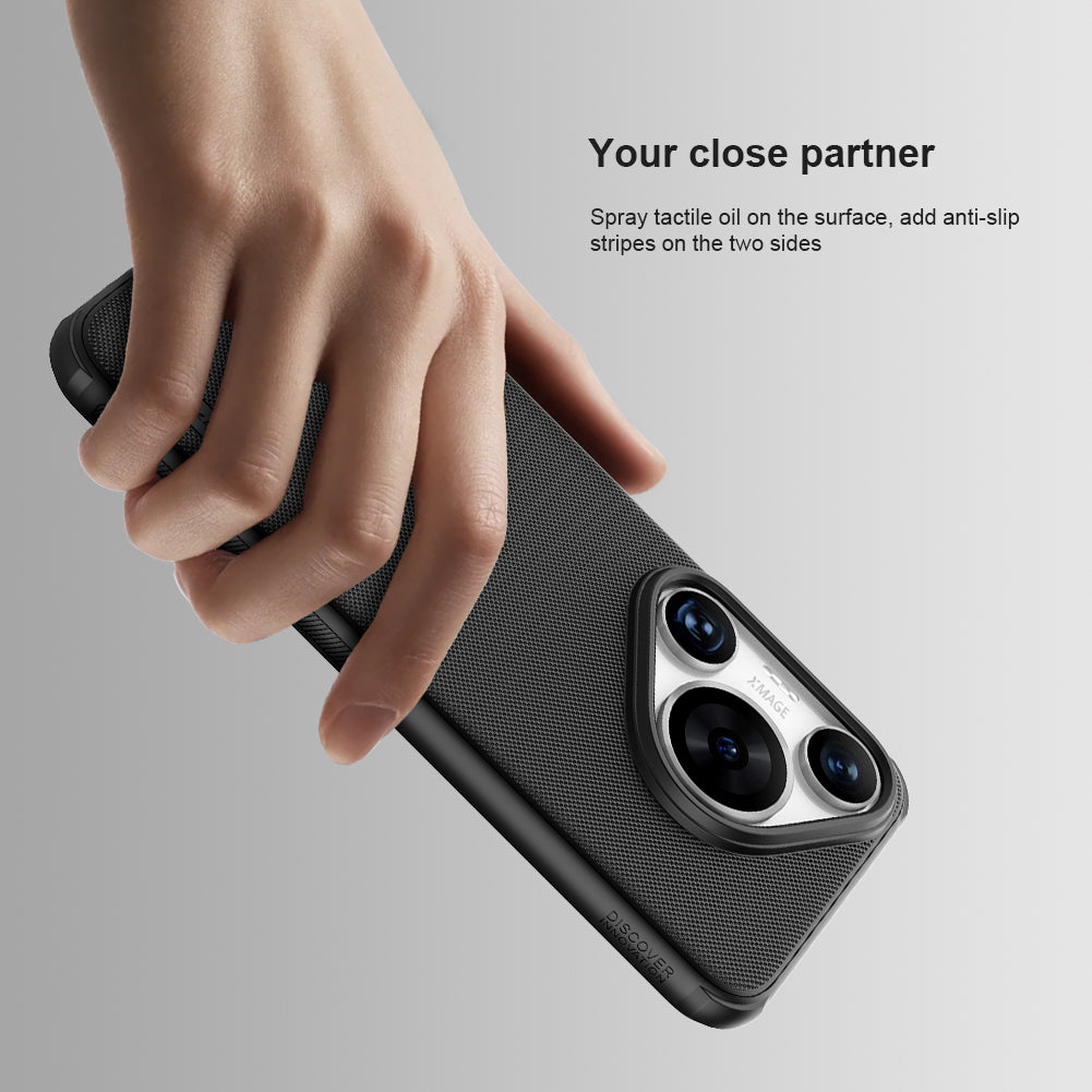 NILLKIN Super Frosted Shield Pro for Huawei Pura 70 Pro / Pura 70 Pro+ Case PC+TPU Drop-Proof Shell NILLKIN Super Frosted Shield Pro for Huawei Pura 70 Pro / Pura 70 Pro+ Case PC+TPU Drop-Proof Shell